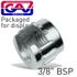 Metal Ring 3/8' For Bayonet Couplings Packaged